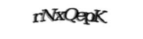Security check image, please type the characters shown